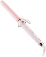 💁 aokitec 1 inch ceramic coating curling iron: professional salon wand curler for all hair types with 6.5 inch long barrel, 5 heat settings and dual voltage - includes glove logo