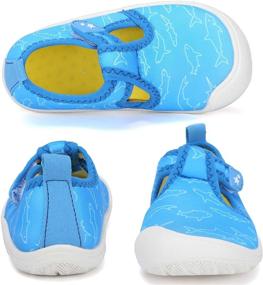 img 3 attached to DimaiGlobal Toddler Barefoot Girls' Shoes - Non Slip Sneakers