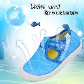 img 2 attached to DimaiGlobal Toddler Barefoot Girls' Shoes - Non Slip Sneakers