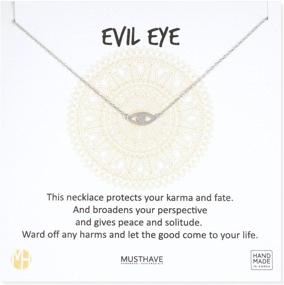 img 4 attached to 💎 Boys' Jewelry and Necklace: MUSTHAVE Necklace with Message Extender Pendant