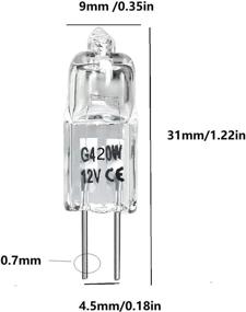 img 3 attached to 💡 Halogen Dimmable Light Bulbs with Bin Pin