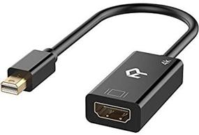 img 2 attached to ✨ Rankie Мини-адаптер DisplayPort to HDMI: Компактный преобразователь Thunderbolt в черном цвете