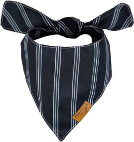 img 1 attached to 🐾 Remy+Roo Dog Bandanas - 4 Pack: Timeless Set for Unique Dogs of All Sizes