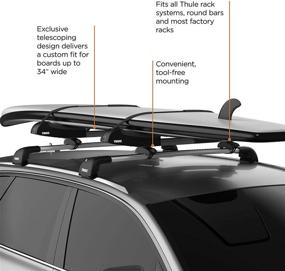 img 1 attached to Thule 810001 Taxi Black Silver