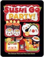 🍣 sushi go party card game: a flavorful fun-filled delight! logo