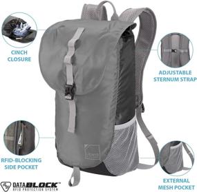 img 2 attached to 🎒 Ultimate Lightweight Daypack by Lewis N Clark: Effortless Travel Companion