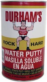 img 1 attached to 🏗️ Donald Durham 076694000046 4-Lb White Rockhard Water Putty