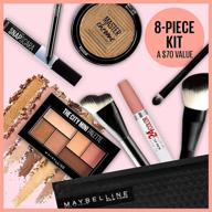 🌟 maybelline new york glow getter makeup set - 8-piece value kit for a stunning summer bronze glow, 0.1 fl oz logo