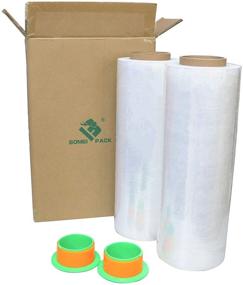 img 4 attached to Industrial Wrap Durable Self Adhering Packaging PACK Packaging & Shipping Supplies