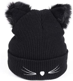 img 3 attached to CrazyOwl Warm Winter Hat Knit Beanie Skull Cap Cuff Beanie Hat for Women - Cozy and Stylish Winter Hats