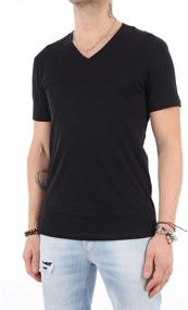 img 3 attached to 👕 Armani Exchange Basic Black Large Men's Clothing: Sleek and Stylish Fashion Essentials