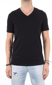 img 4 attached to 👕 Armani Exchange Basic Black Large Men's Clothing: Sleek and Stylish Fashion Essentials