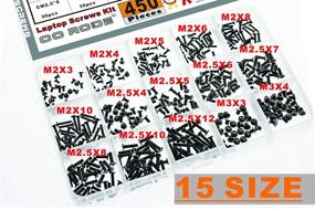 img 3 attached to 💻 450pcs M2 M2.5 M3 Laptop Computer Screws Kit Set for SSD IBM HP Dell Lenovo Samsung Sony Toshiba Gateway Acer Hard Drive SATA, (15-Size) - CO-RODE