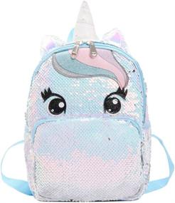 img 2 attached to Glitter Unicorn Backpack Fashion Unicorn