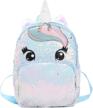 glitter unicorn backpack fashion unicorn logo