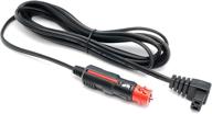 🔌 premium 12v dc power cord for car refrigerator: compatible with alpicool, costway, arb, iceco & more! logo