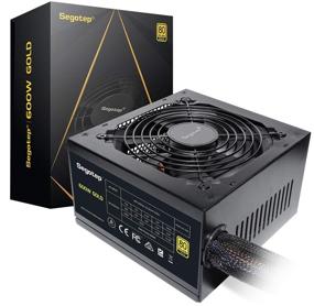 img 4 attached to 💥 Segotep 600W 80 Plus Gold certified Gaming Power Supply PSU with Silent 120mm Fan