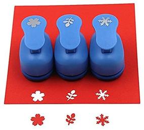 img 1 attached to CADY Crafts Punches Flower Snowflake Crafting