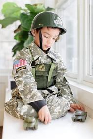 img 3 attached to 🎖️ Dress Up America Army Costume: Authentic Military Attire for Unforgettable Role-Play Experiences