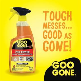 img 1 attached to 🧴 Goo Gone Pro-Power Spray Gel 24oz: Surface Safe, Powerful Cleaner, No Harsh Odors, Removes Stickers & Tools