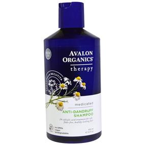 img 3 attached to Avalon Organics Anti-Dandruff Shampoo & Conditioner Bundle: 2% Salicylic Acid, Aloe Vera, Tea Tree Oil - 14 fl. oz. Each