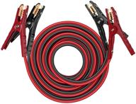 🔋 thikpo g420 heavy duty jumper cables with ul-listed clamps | 600a peak booster cables kit for car, suv, trucks | up to 6-liter gas & 4-liter diesel engines | 4gauge x 20ft logo