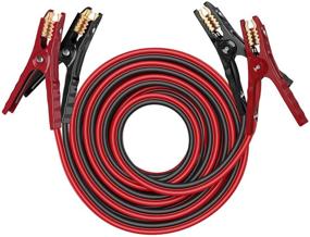 img 4 attached to 🔋 THIKPO G420 Heavy Duty Jumper Cables with UL-Listed Clamps | 600A Peak Booster Cables Kit for Car, SUV, Trucks | Up to 6-Liter Gas & 4-Liter Diesel Engines | 4Gauge x 20Ft