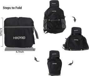 img 2 attached to 🎒 HIKPRO Ultralight Packable Backpack for Both Men and Women