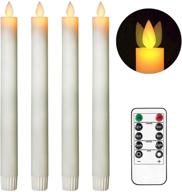 stmarry flameless candlesticks flickering decorations logo