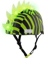 🚀 krash! youth 8+ mohawk helmets: stylish safety gear for adventurous kids logo