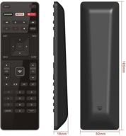 📺 enhanced xrt122 vizio smart tv remote replacement for d39h-d0 d39hd0 d50u-d1 d50ud1 d55u-d1 d55ud1 d58u-d3 d58ud3 d65u-d2 d65ud2 e32-c1 e32c1 e32h-c1 e32hc1 e40-c2 e40c2 e40x-c2 logo