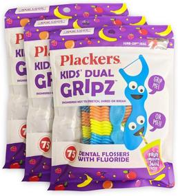 img 1 attached to Plackers Kids Flossers Count Pack