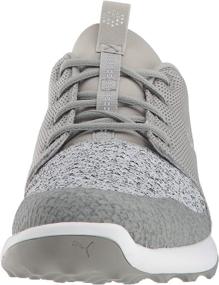 img 3 attached to 👟 Stylish PUMA Fusion Sport Limestone Gray Violet Men's Athletic Shoes