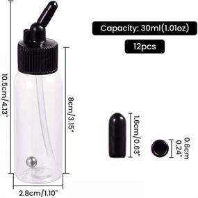 img 3 attached to HUBEST Airbrush Plastic Bottles Suction