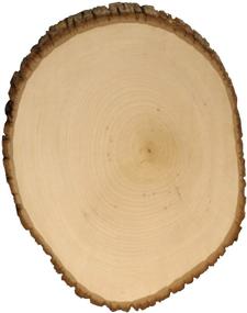 img 4 attached to 🌳 Versatile Walnut Hollow Basswood Country Round - Ideal for Woodburning, Home Décor, and Rustic Weddings