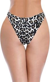 img 3 attached to SHEKINI Womens Bikini Bottom Brazilian Women's Clothing