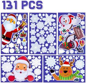 img 2 attached to Christmas Stickers Snowflake Decorations Reindeer