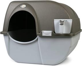 img 4 attached to 🧹 Effortless Cleaning with Omega Paw NRA15 Self Cleaning Litter Box Regular Size