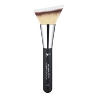 it cosmetics heavenly luxe bye bye foundation brush #22 - triangle-shaped brush head for even application - award-winning, ideal for sensitive skin logo