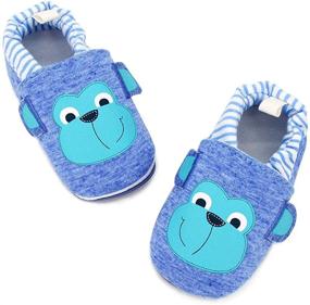 img 3 attached to 👞 LAFEGEN Toddler Slipper Moccasins: Stylish Shoes and Slippers for Boys