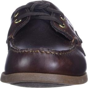 img 3 attached to Sperry Top Sider Authentic 2 Eye Amaretto Shoe