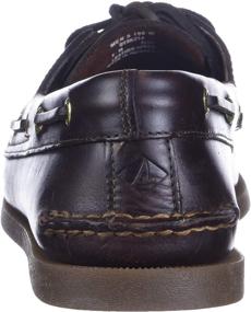 img 2 attached to Sperry Top Sider Authentic 2 Eye Amaretto Shoe