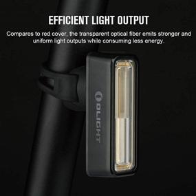 img 2 attached to 🚲 OLIGHT RN 180 Smart Bike Taillight - 180 Lumens, Break Sensing, Rear Light with 260° Visibility, USB Rechargeable, Waterproof - Ideal for Road Cycling and Commuting, Fits All Bicycle Types - 8 Modes