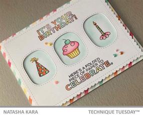 img 3 attached to 🎉 Sassy Birthday 2.0 Clear Stamps: Funny Saying Rubber Stamps for Card Making Supplies