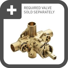 img 2 attached to 💧 Moen T8370CBN Commercial M-Dura Posi-Temp Valve Control Trim Kit - Classic Brushed Nickel (Valve Sold Separately)