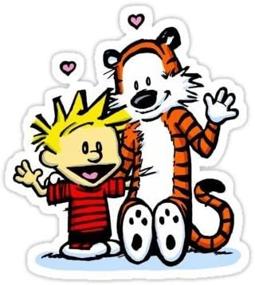 img 1 attached to Calvin and Hobbes Chili Print Sticker - Bumper Window Decal Graphic - Doctor Who Dr Who Sticker