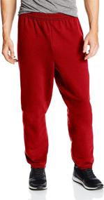 img 3 attached to Hanes EcoSmart Fleece Sweatpant Medium Men's Clothing in Active