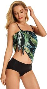 img 1 attached to CHICGAL Swimsuit Cover Ups: Elegant Women's Clothing for Beach and Pool