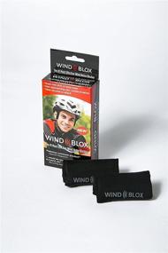 img 2 attached to 🚴 Silver Cycling Wind Noise Reducer - Wind-Blox Silver Classic Product