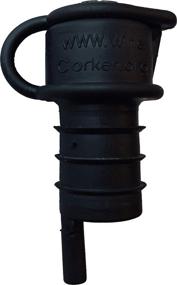 img 4 attached to Haley's Corker 5-in-1 Wine Aerator Stopper Pourer Filter Re-Corker, 1 Pack, Black